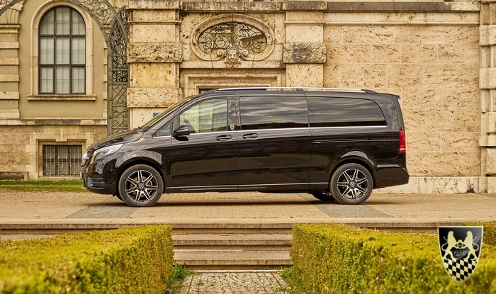 Mercedes Luxus van mieten2