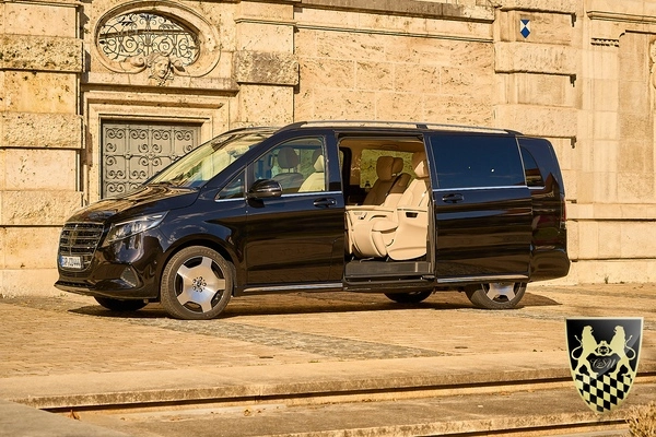 Luxus Van Mercedes Benz mieten mit Fahrer