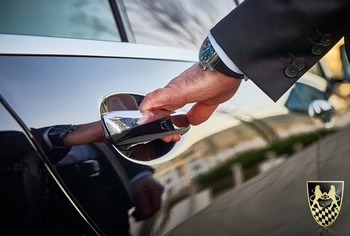 A variety of luxury vehicles available for private drivers in Munich.