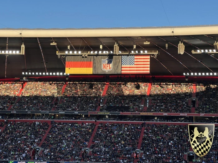 NFL Munich professional driver fpr ground transportation germany