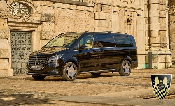 hire a private driver in munich premium van 