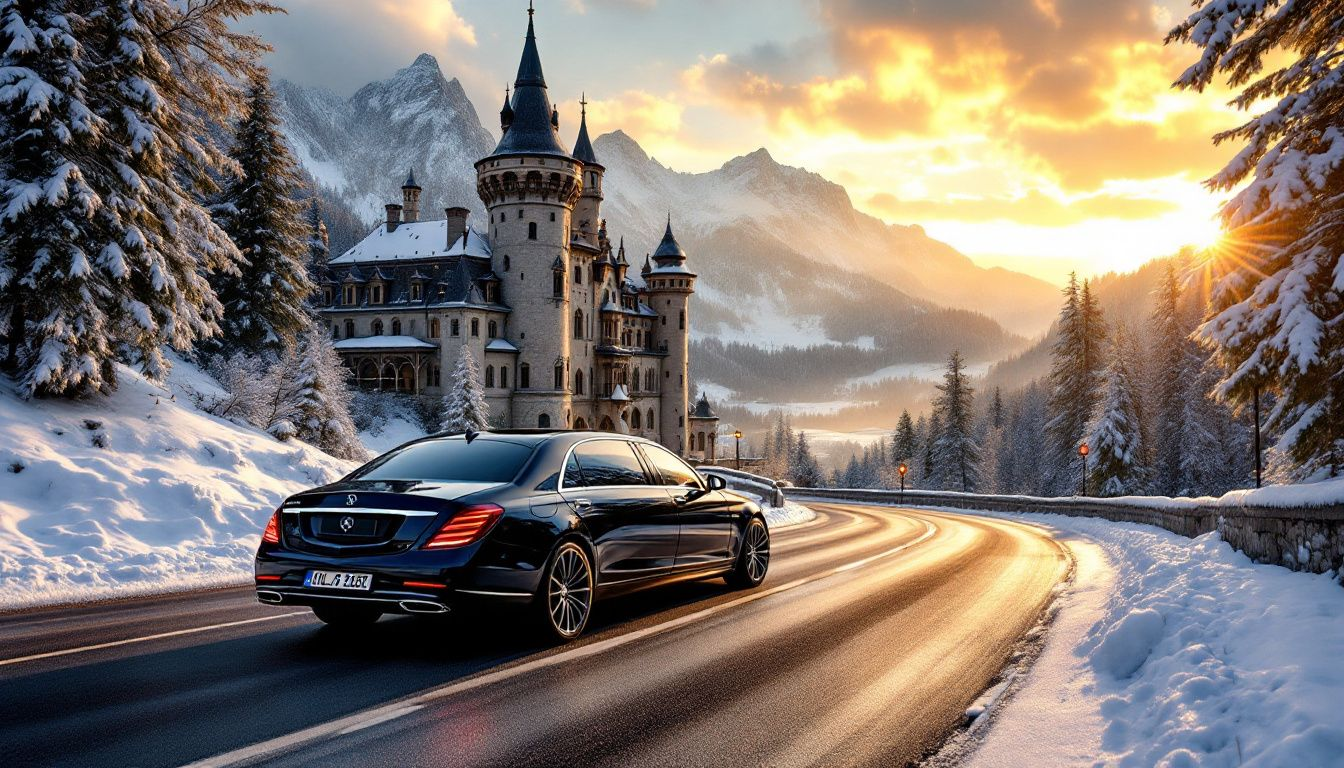 Touring Neuschwanstein Castle from Munich with a personal chauffeur.