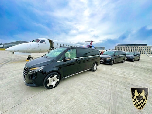 An aircraft showcasing the range of private jets available for charter.