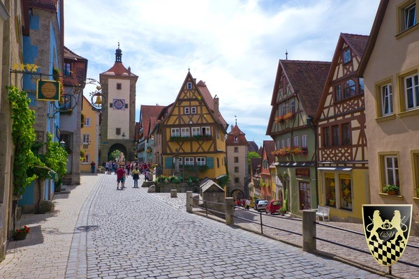 Romantic road rothenburg sightseeing