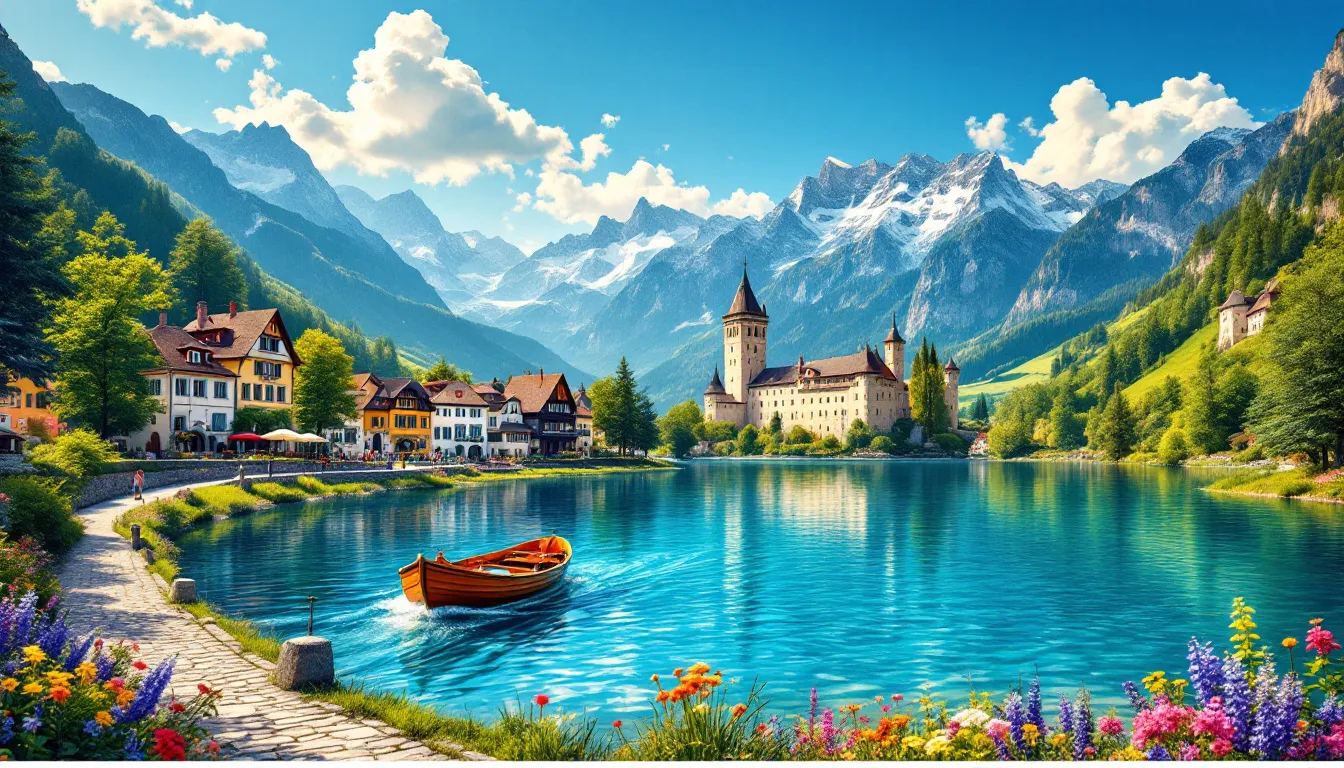 A glimpse into the Sound of Music tour in Salzburg, showcasing picturesque landscapes featured in the film.