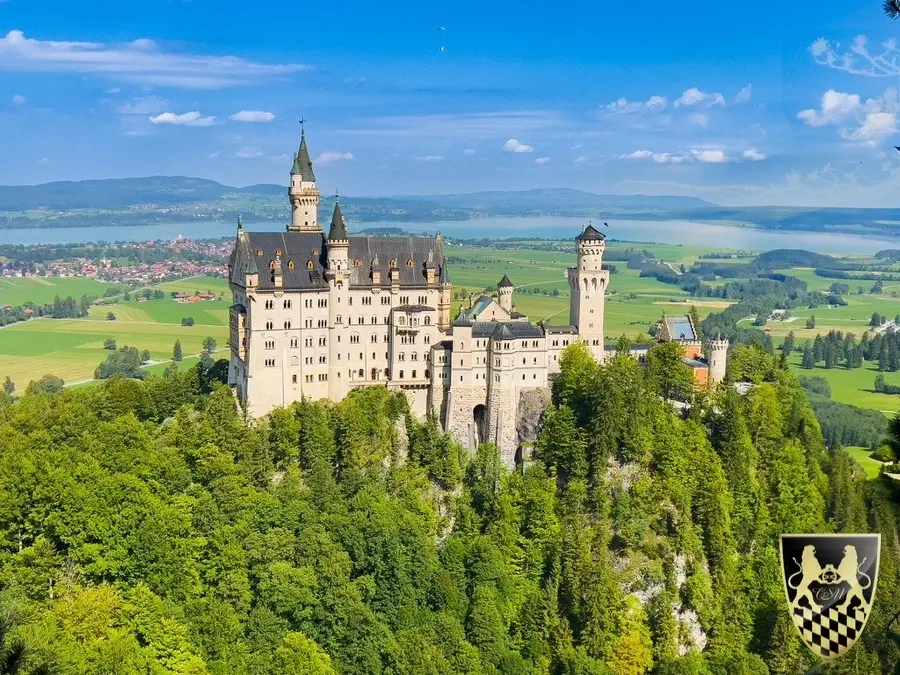 Neuschwanstein castle full day private driver tour from Munich mini Van 
